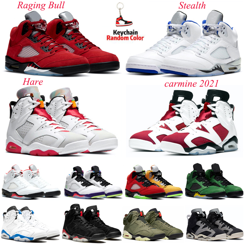 

men basketball shoes jumpman 2021 Carmine 6s Fire Red black cat 5s Raging Bull Stealth mens trainers sports sneakers size 7-13, Ashes