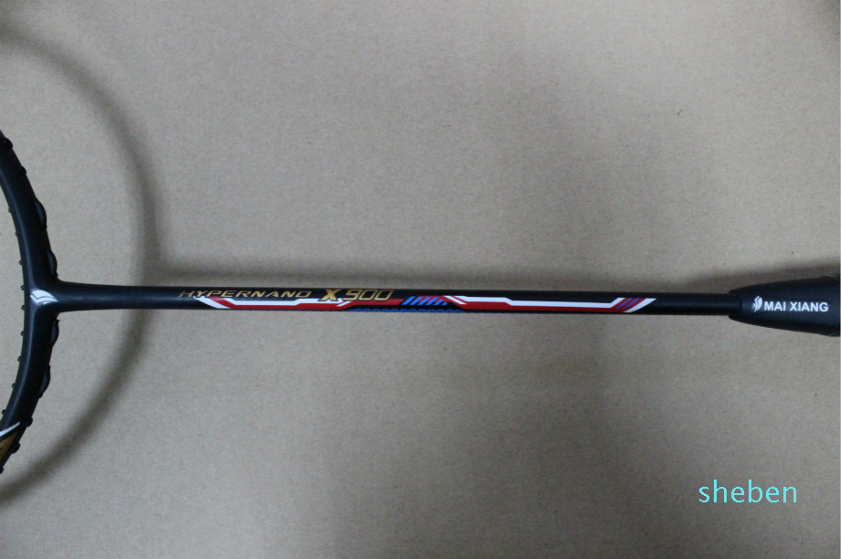 

HYPERNANO X900 badminton rackets nano carbon High Quality HX900 badminton racquet
