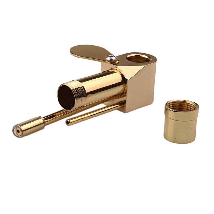

Brass Proto Pipe Deluxe Smoking Pipe Ashtray Bowl Smoke Pipes Metal Portable584v