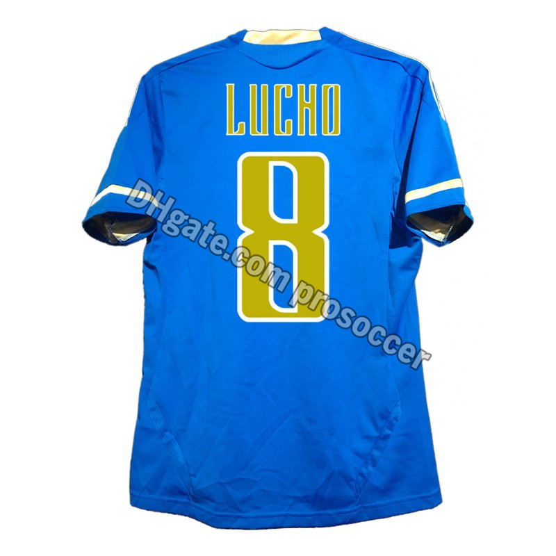 

Retro OM 2011-12 Marseille Away Soccer Jerseys Rémy A.Ayew Lucho Gignac Vintage Shirts Classic Kit, 11-12 away
