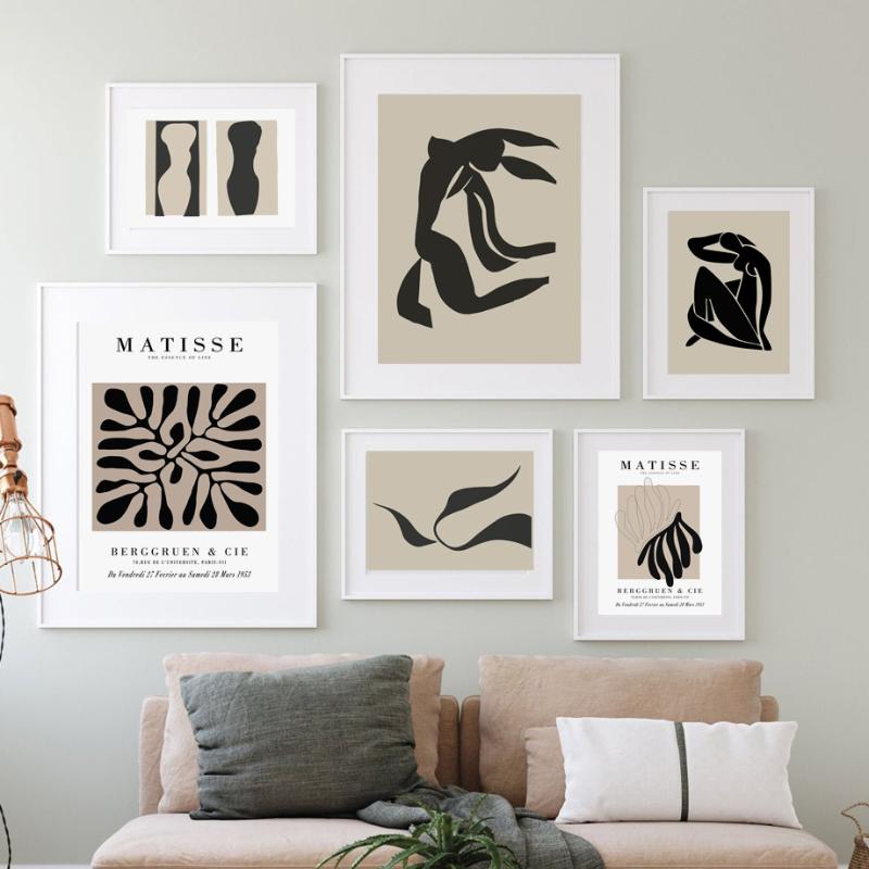 

Paintings Matisse Abstract Girl Body Morandi Color Wall Art Canvas Painting Nordic Posters And Prints Pictures For Living Room Decor