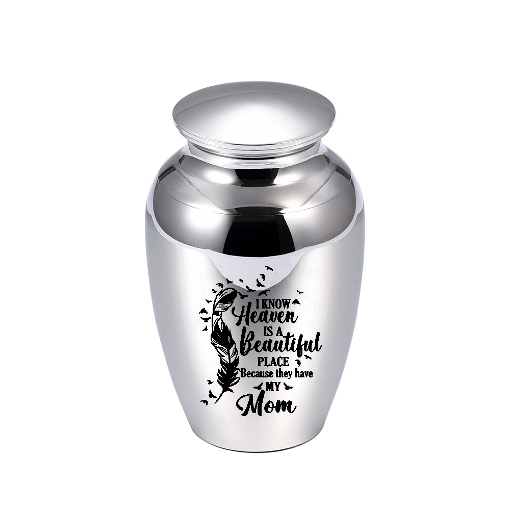 

Aluminum Alloy Cremation Urns Pendant Paws Ashes Keepsake Pets Memorial Mini Urn Funeral Urn Lock Belt Gift Velvet Bag