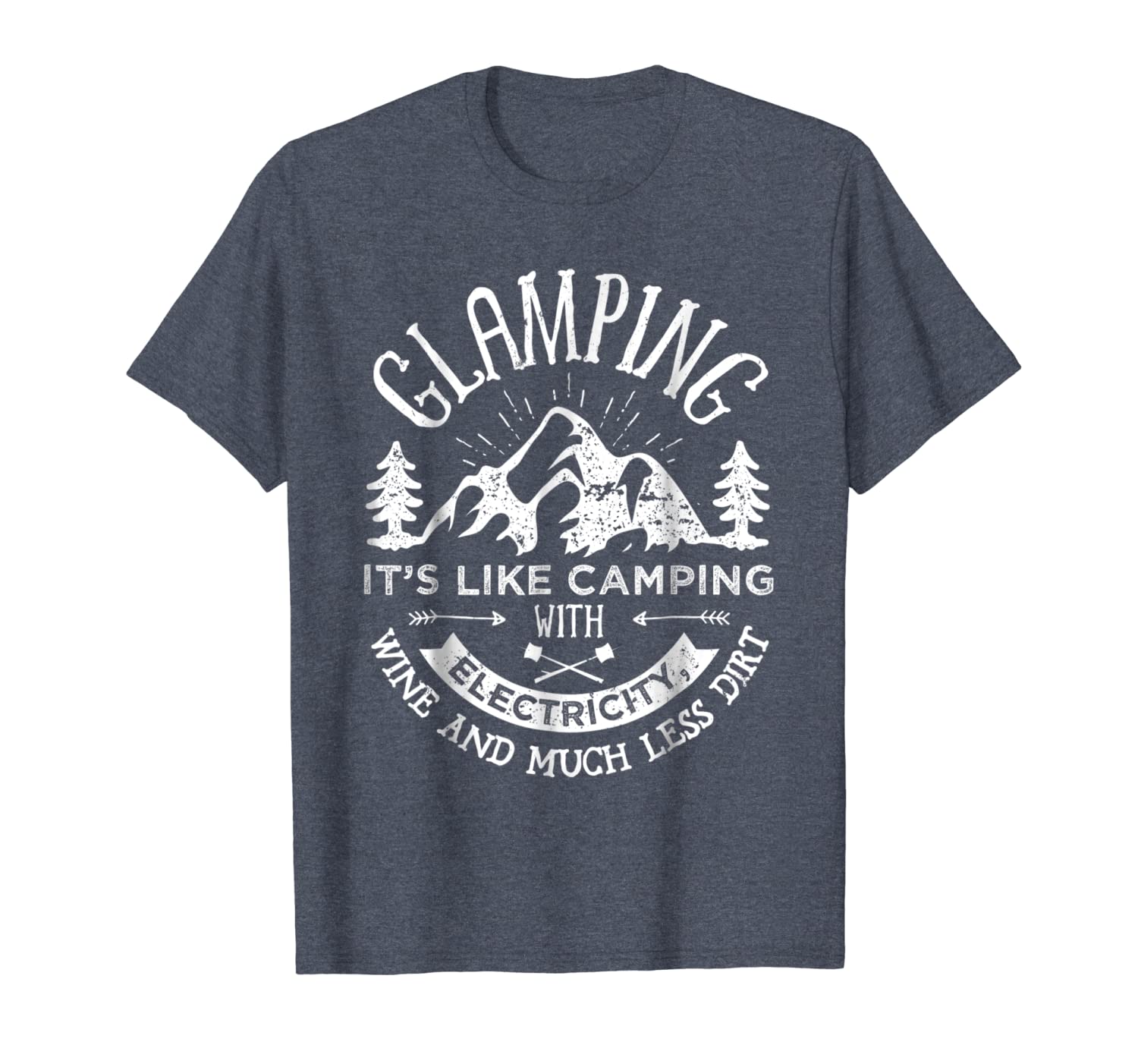 

glamping definition t shirt glamper women wine funny camping, White;black