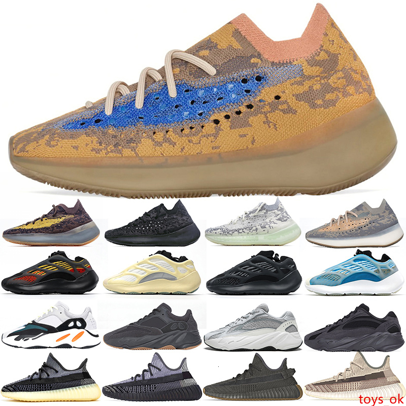 

kanye West trainers 700 Men Women shoes Azareth Azael Alvah Aline Blue Oat Mist Asriel Zyon Oreo mens Sports Sneakers Size 5-13