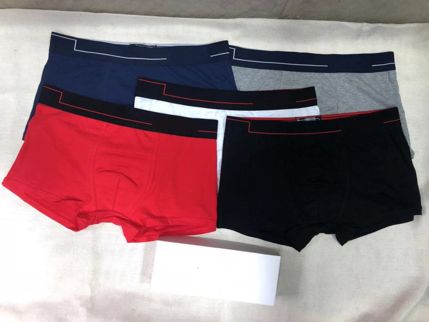

Mens Designers Boxers Brands Underpants Sexy Classic Mens Boxer Casual Shorts Underwear Breathable Cotton Underwears 3pcs With Box, Mixed color