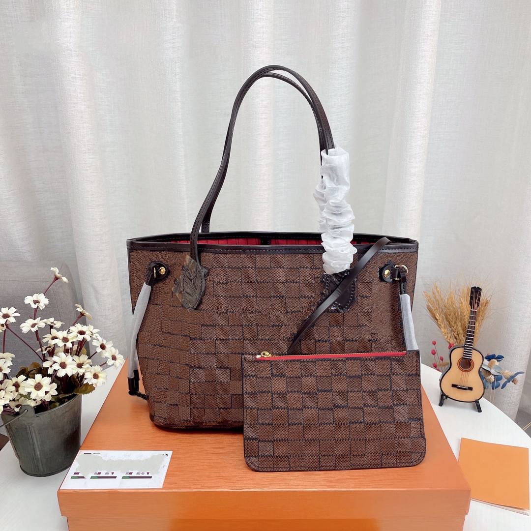 

Old Flower Hand Bags High Quality Detachable Mother Zipper Super Capacity Design As The Mothersingle L Family Classic Trump Card, With dust bag