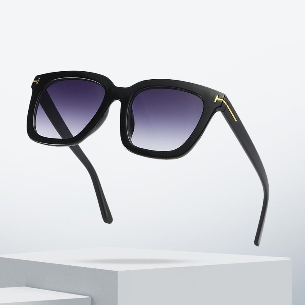 

2020 new fashion men's and women's PC frame box sunglasses 9090, Silver