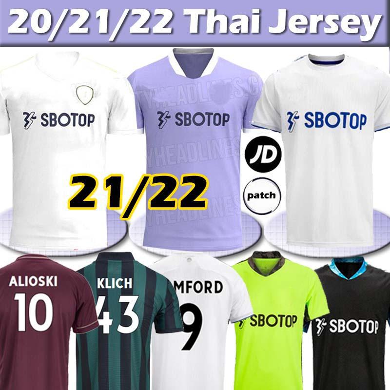 

2021 2022 Leeds soccer jerseys United T ROBERTS HARRISON HERNANDEZ COSTA BAMFORD ALIOSKI CLARKE 2020 2021 football shirt uniforms Men Kids k, Black;yellow