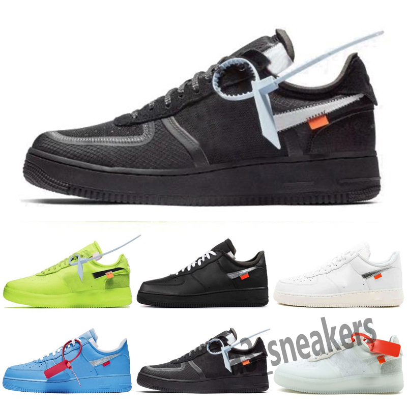 

OFF MAC 1 Black White Volt women Mens casual shoes one Sports bound Size Skateboarding low cut Trainers Designer Shoe sneakers 36-45 B21