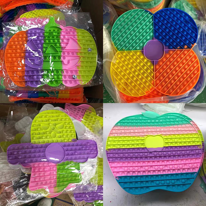 

40CM Super Size Game Rainbow Chess Board Fidget Sensory Toys Decompression Toy Party Family Table Games for Adults Kids