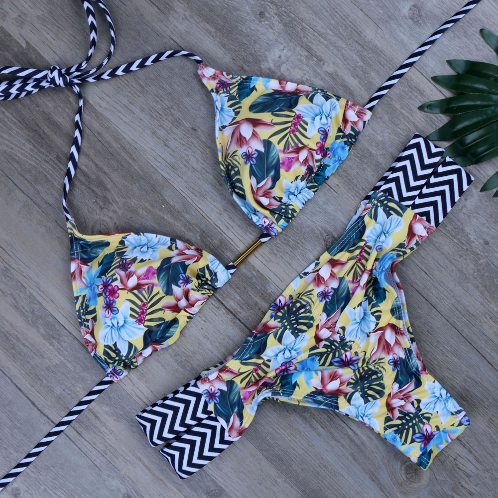 NEW Scrunch butt Micro Mini Bikini Sexy String Halter monokini brazilian Swimwear Women Swimsuit Bathing Suits Maillot De BainFree shipping-image-670539146