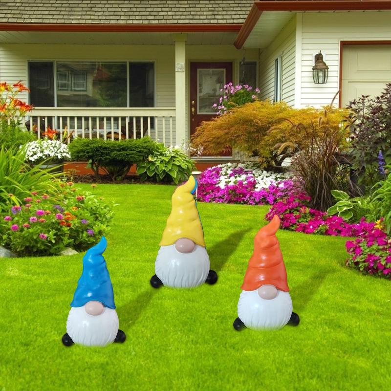 

Garden Decorations Gnomes Statue Dwarf Resin Collectible Figurine Sculpture Naughty Funny Lawn Cute Miniature Ornament Large