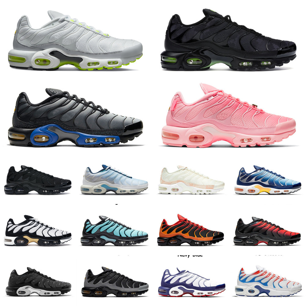 

2022 Plus men women Running Shoes Psychic Blue Particle Grey Triple Black Volt Atlanta Gradient Red Pink White mens trainers Outdoor Sneakers size 36-46, 25