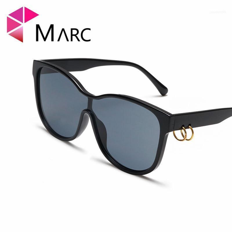 

Sunglasses MARC 100%UV400 WOMEN MEN 2021 Brand Design Fashion Trendy Plastic Mirror Gafas Oculos Eyewear Resin1