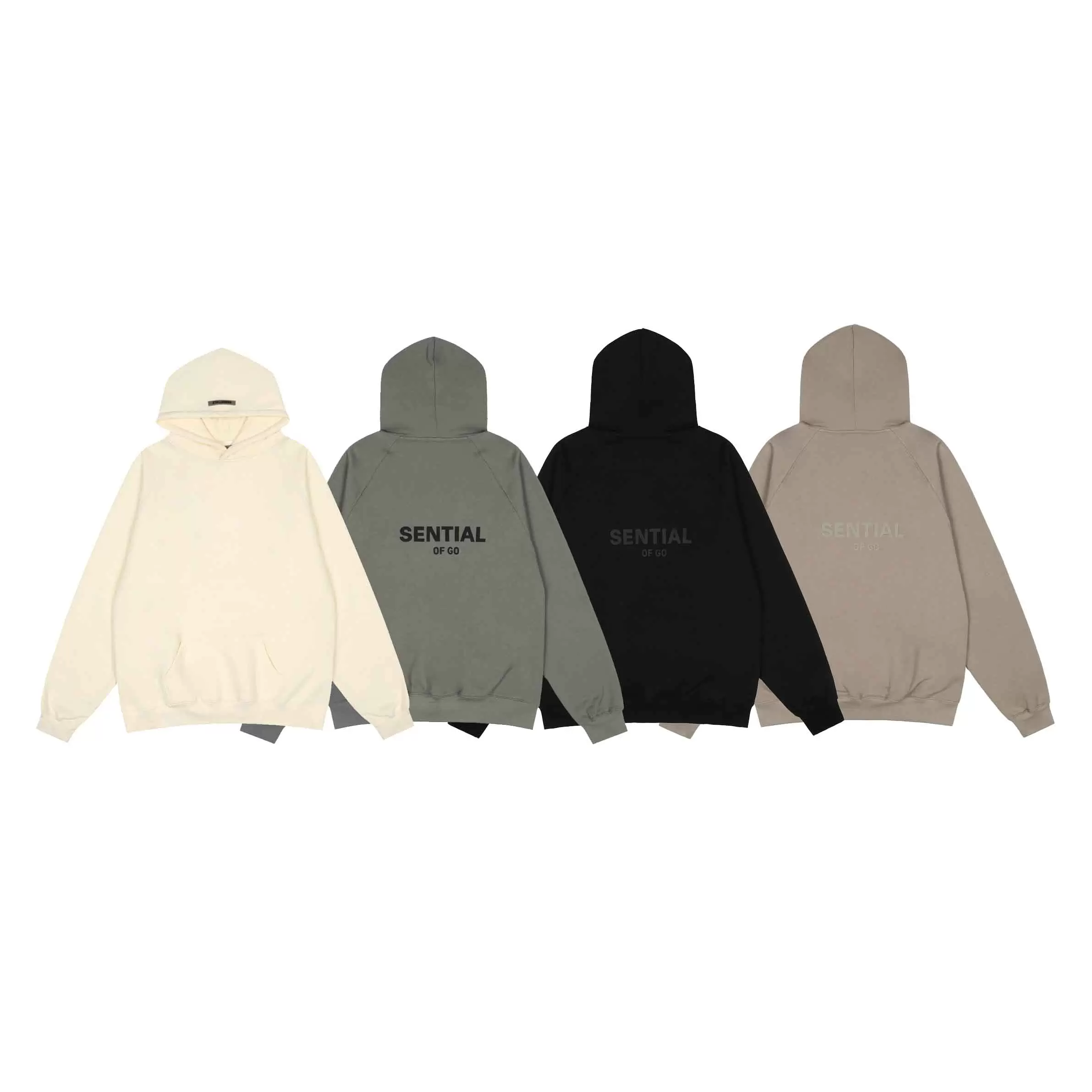 Winter Warm Mens Hoodie Women Designers Pull-Over Hoodies Man Clothing Cream Black Long Sleeve Pullover Clothes Hooded sweatshirt with laminated let