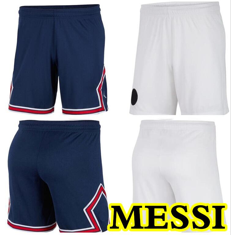 

2021 2022 MESSI soccer shorts 21 22 home away white paris football pants maillots de foot MBAPPE HAKIMI SERGIO RAMOS VERRATTI MARQUINHOS WIJNALDUM jersey
