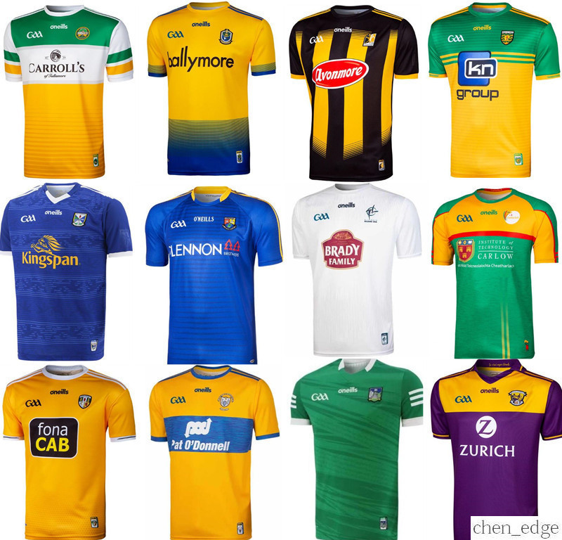 

Dublin GAA Home Rugby Jersey New York CAILLIMH TIPPERARY ÁTH CLIATH shirt DAVID TREACY TOM Antrim CONNOLLY Kilkenny Rugby ROSCOMMMON