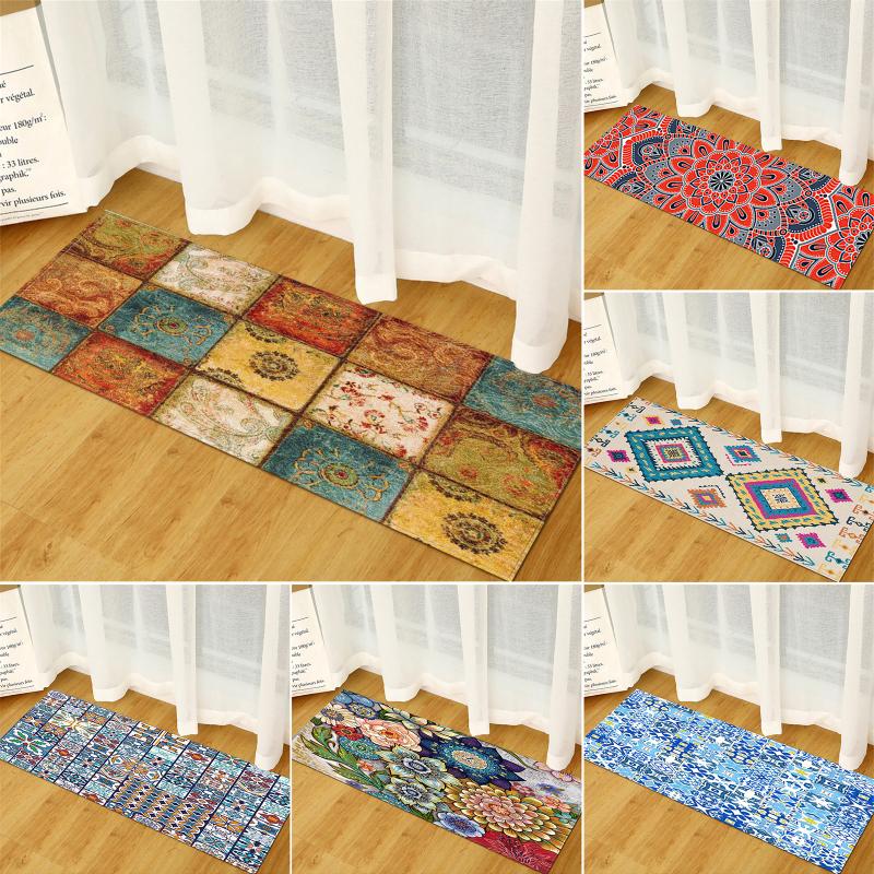 

Indoor Super Absorbs Doormat Carpet Square Anti-Skid Area Floor Mat Rug Non-slip Dining Room Living Soft Bedroom Carpets