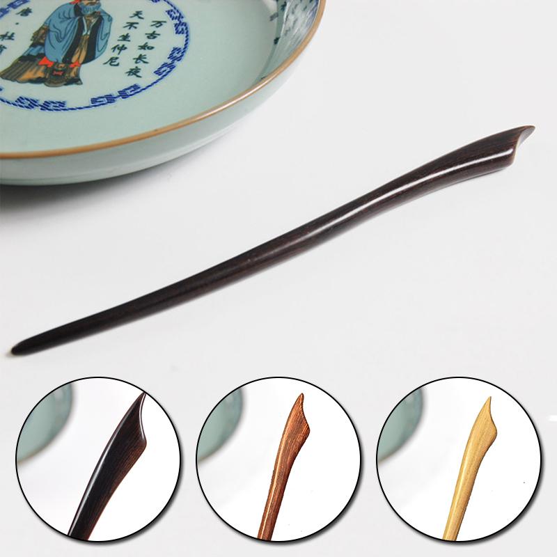 

Hair Clips & Barrettes Women Handmade Hairpin Elegant Wooden Ebony Sandalwood Chinese Style Vintage Lady Hairpins Wedding Accessories Stick, Golden;silver