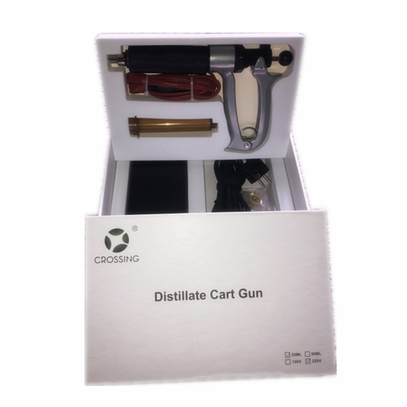 

50ML oil filling machine distillate cart filler gun Semi Automatic vape cartridge Injection Machinery & Hardware 1ml short fill device