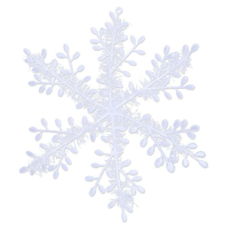 

Christmas Decorations Snowflake Ornament Crafts Tree Decoration Holiday