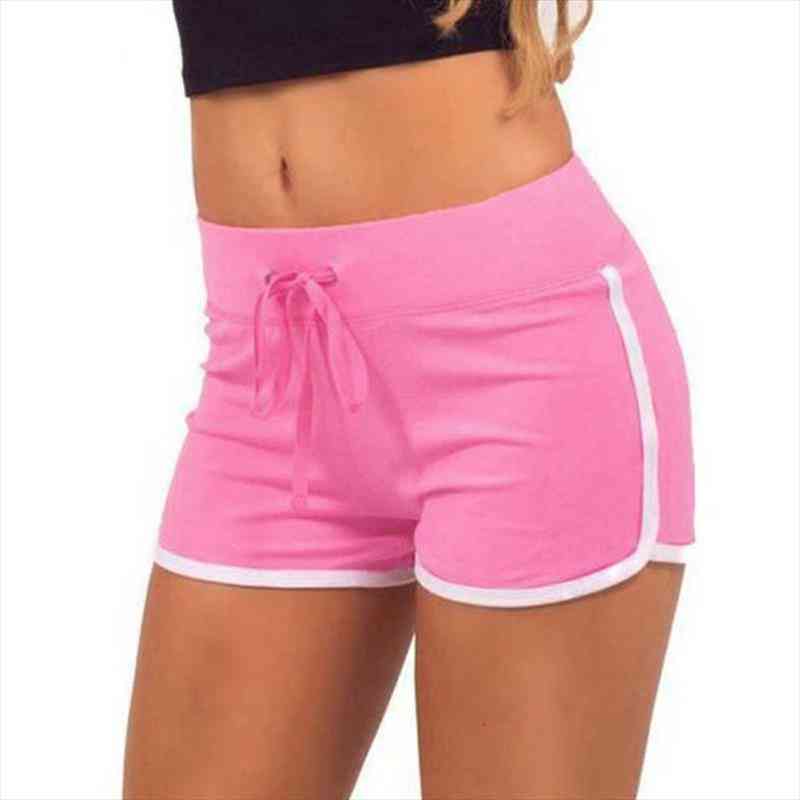 

summer shorts women casual shorts loose cotton side split elastic waist women, White;black