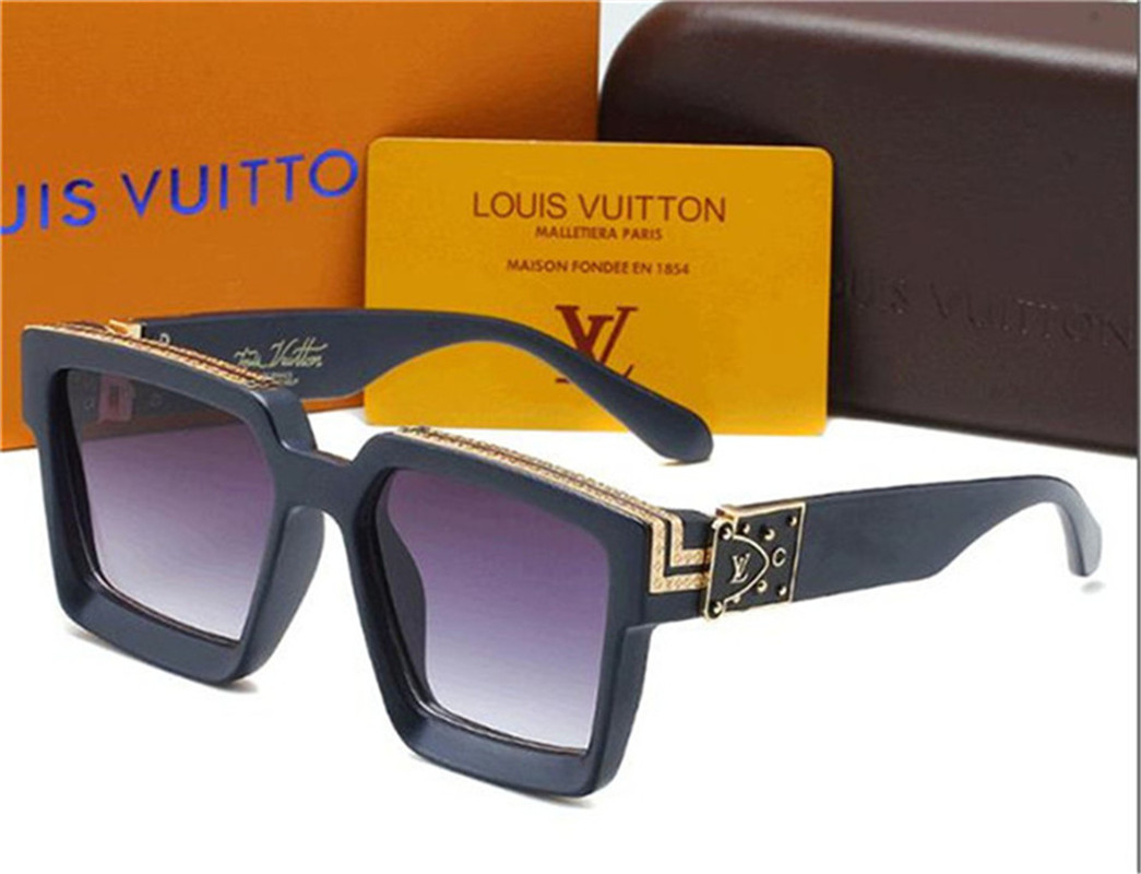 

Luxury Sunglasses Full Frame Vintage Polarized Men Women Designer Sunglasse balanciaga ggLVlouisvittonyslvutton luis viton