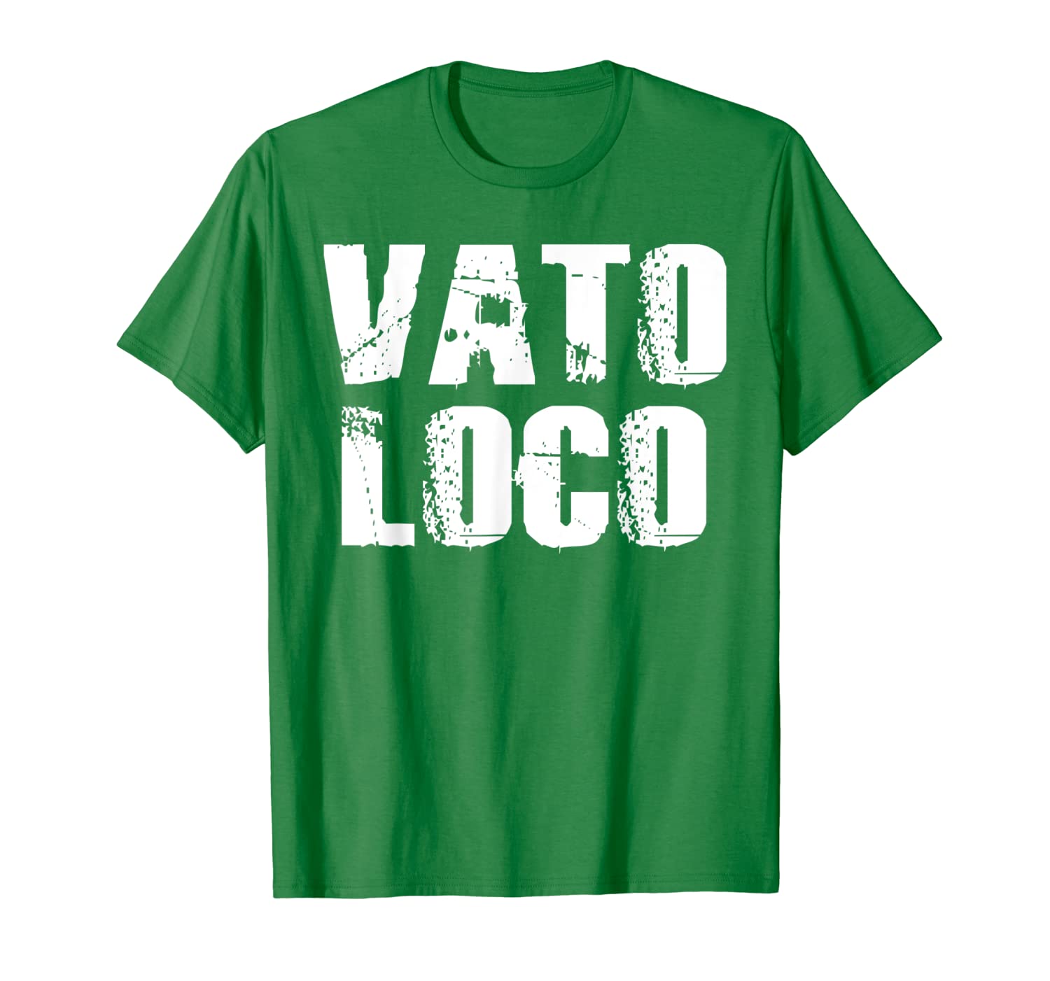Vato Loco Crazy Homeboy Homies Spanish Latin Mexican T-Shirt-image-707314645