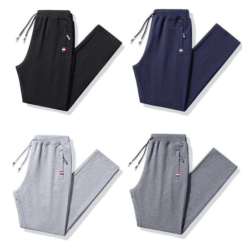 

Men's Pants Casual Men Fitness Sportswear Tracksuit Bottoms Skinny Sweatpants Trousers Gyms Jogger Track Mens Joggers, Black