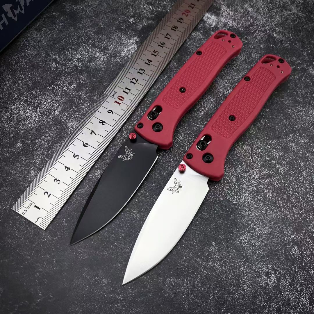 

BENCHMADE BM 535/535S Bugout AXIS Folding Knife D2 blade AOutdoor Survival Camping BENCHMADE BM940 BM42 Knife