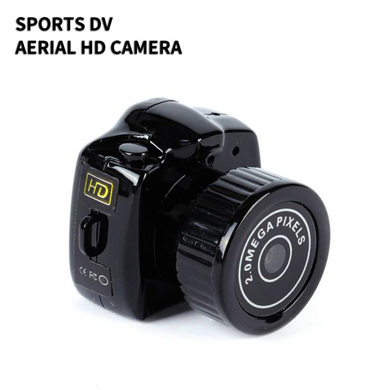 

Mini Cameras HD Camera Outdoor DV Motion Recording Wide Angle Lens Portable Pet Children Aerial Surveillance Y2000 AVI
