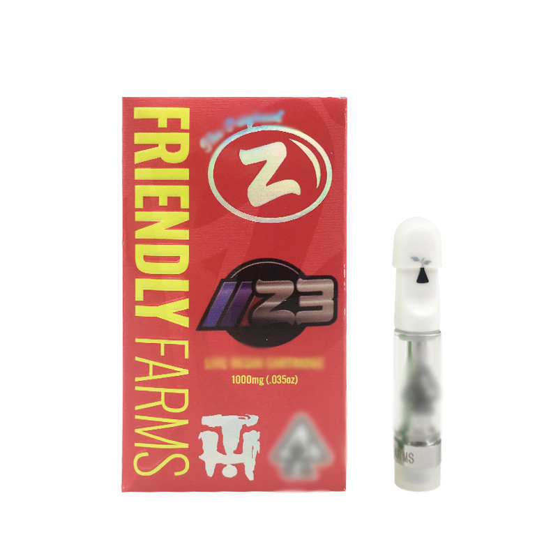 

Friendly Farms Cartridges With Packaging Boxes 0.8ml empty Vape Cartridge ceramic coil Carts