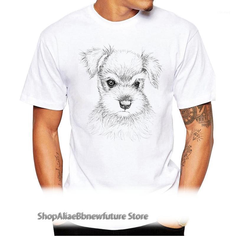 

Men' T-Shirts TEEHUB Hipster Men T-Shirt Short Sleeve Funny Schnauzer Printed Tops Arrivals Tee Cool T Shirts, 2090