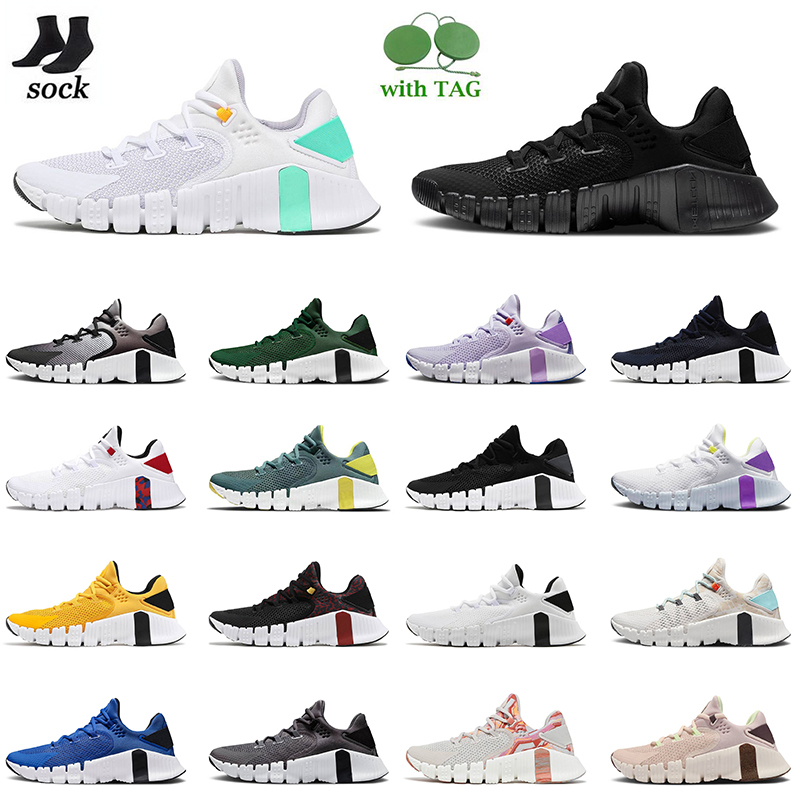 

Designer Running Shoes Triple Black Free Metcon 4 Mens Women Breathable Huarache White Green Glow Iron Grey Desert Sand Veterans Day Leopard Sports Sneakers, D13 desert sand crimson bliss 36-40