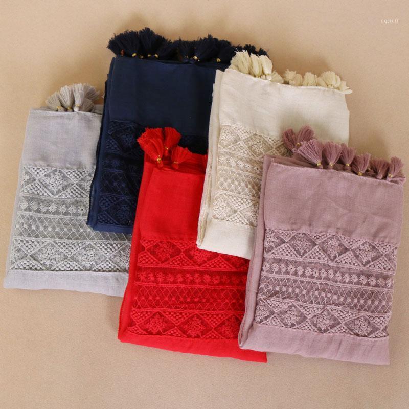 

Scarves Women Tassel Hijab Scarf Plain Maxi Fashion Pendant Shawls Solid Color Muslim Hijabs Women's Soft Foulard Bandana 1pc, Blue;gray