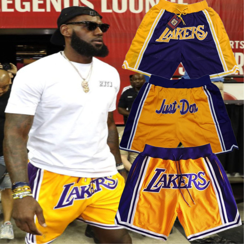 

Shorts basketball pants, Laker James' same pants, just don Justin Basketball, White;black