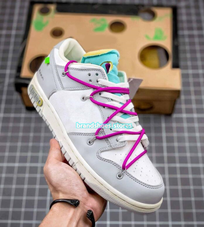 

Running Shoes OW OFF 2022 White Lot The 50 01 Union Sneakers Low Black UNC University Blue Coast Undefeated 5 On It Mens Womens Trainers With Socks