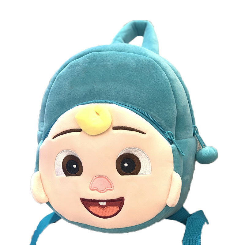 

3 styles Children's Backpacks new cartoon small bags toddler backpack baby cute plush toy doll (School bag size 21*22 cm thick 4 cm)