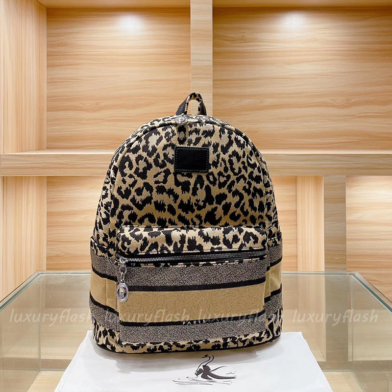 

Degienrs Full Letters Backpacks Women Luxurys Fashion Mens School Backpack Shoulder Bags 2021 Leopard Purses High Quality Large Capacity