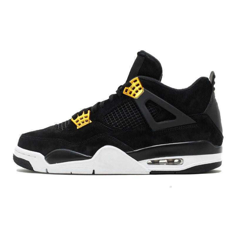 

Men Women Basketball Shoes Jumpman 4 4S Royalty Sneakers Original Box37ZO, Shipping