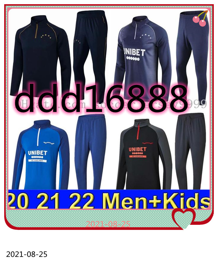 

20 21 22 manchester mens kids tracksuit football training suit RASHFORD survetement de foot jogging 2021 Man MARTIAL POGBA B.FERNANDES United Soccer Jacket CITY, 16