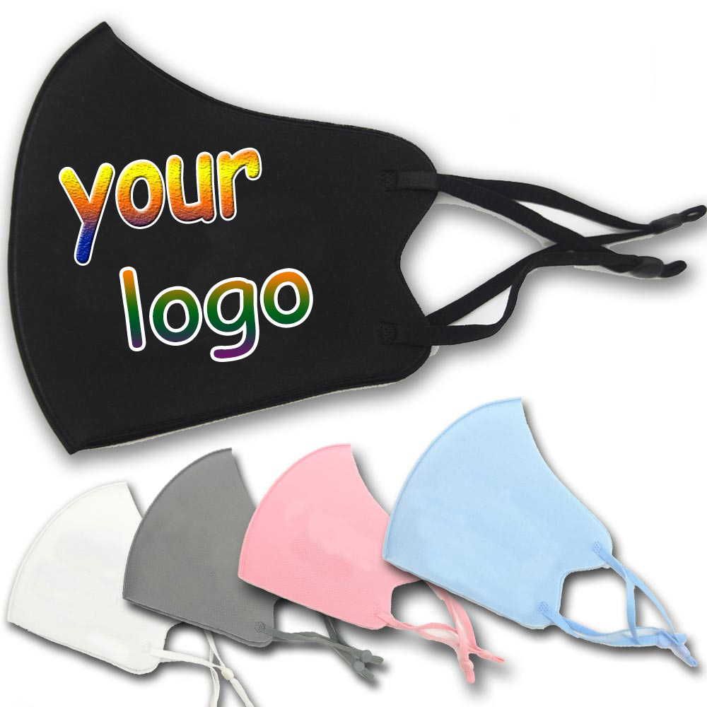 

Customized masks adjusted in size, adult black washed and reused, custom logo design pictures, corporate gifts