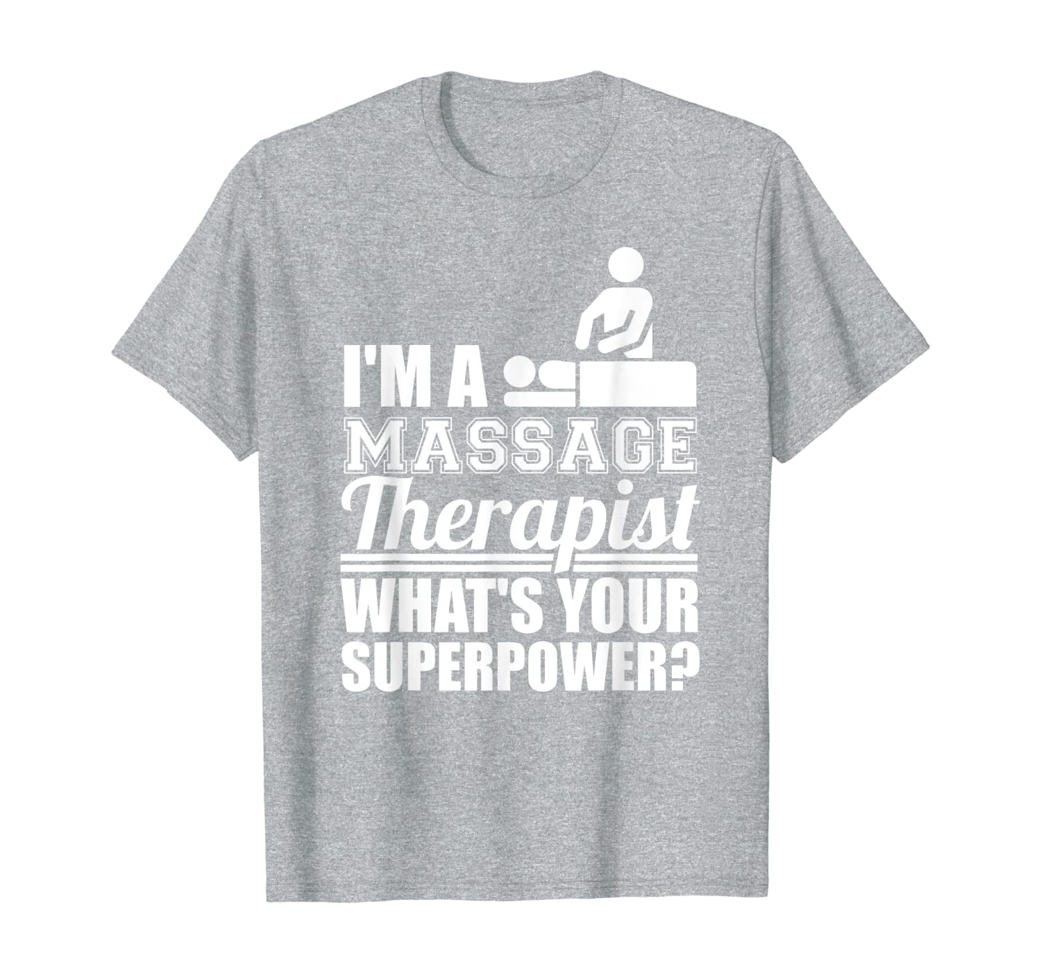 Massage Therapist Superpower Massage Therapist Shirt White-image-703967068