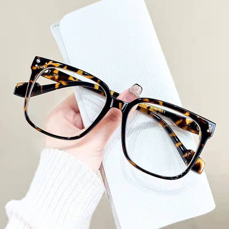 

Designers Glasses Radiation Protection High Quality Male And Female Polarized Large Frame Square Outdoor Fashion Glasses Fashion Eyewear