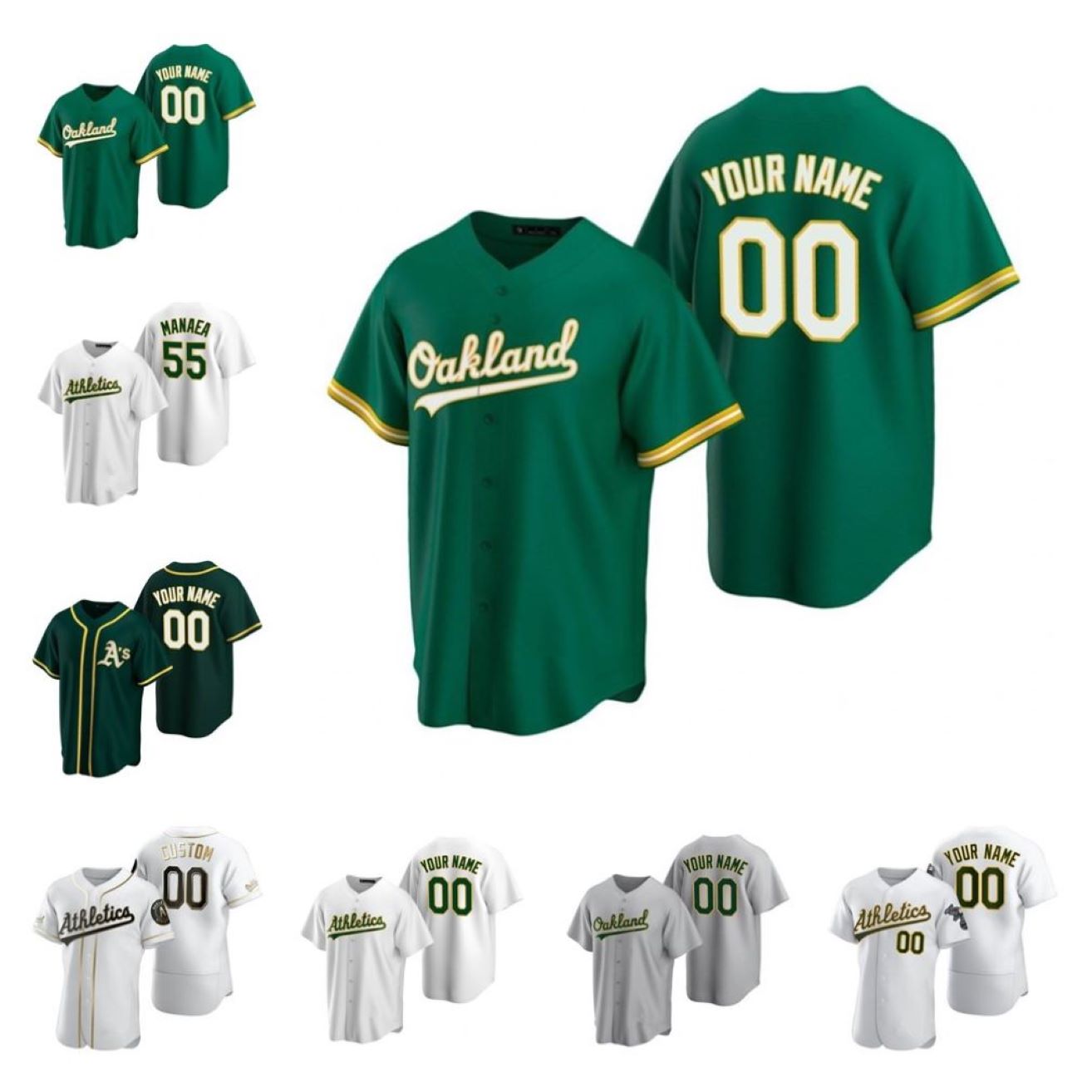 

2021 New Athletic Men Women kid youth Matt Jersey Chapman Khris Davis Marcus Semien Chris Bassitt Tony Kemp Ramon Laureano Chad Pinder Baseb, Blue;black