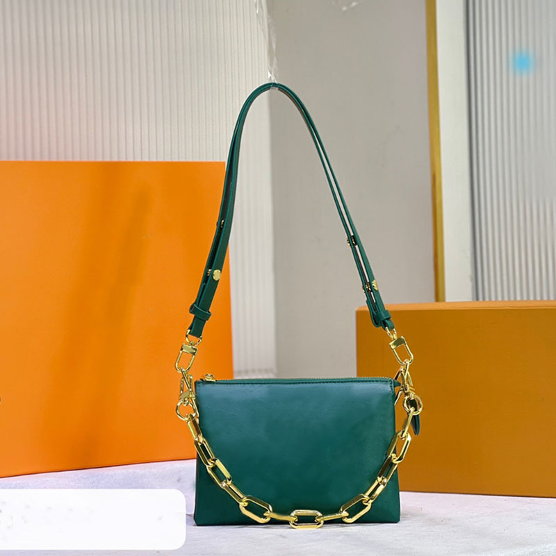 

Messenger Bag Chain Method Stick Bags Crossbody Back Package Sheep Striped Cowhide Shoulder Handbag Armpit Zipper Pocket Bolster Configuration, Box