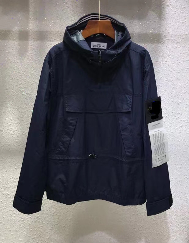 

Designer Mens Hoodie Stone Spring Autumn Coat Windrunner Fashion Hooded hoodies island Sports Windbreaker Casual Zipper Coats Man Outerwear Clothing Twenty-two, The difference is not shipped