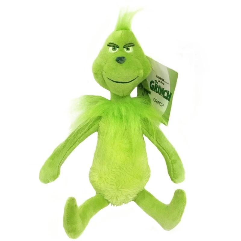 

Grinch Stole Plush Toys stuffed toy Max Dog Doll Soft Stuffed Green Cartoon Animal Peluche for Kids Christmas Gifts