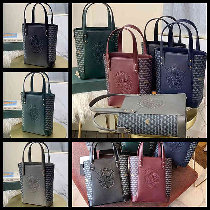 

bags 21 new Faure Le page shopping bag Fishscale champagne Tote vertical handbags Ladies clutch Fashion, Maroon