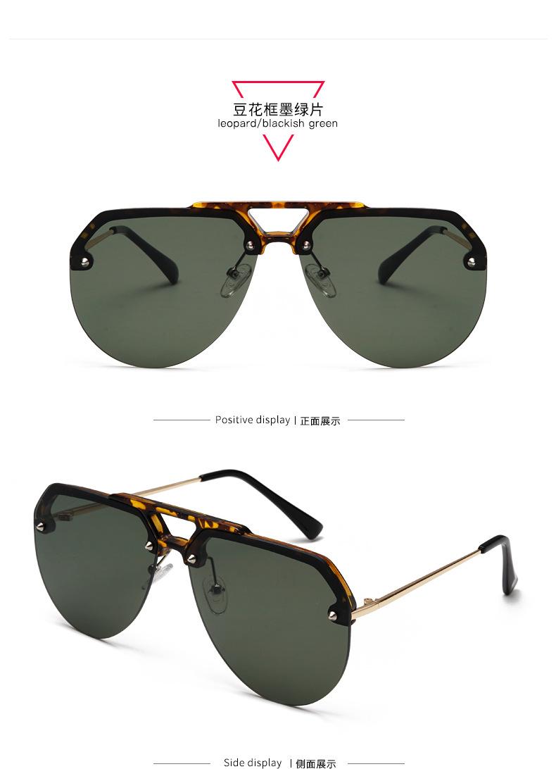 

Sunglasses Fashion Men Sports Designer UV Protection Racing Half Frame